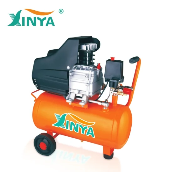 Xinya 1.5HP 2.0HP 20L 24L 50L Bm 42mm 47mm 48mm moins cher prix du compresseur d'air électrique à entraînement direct portable